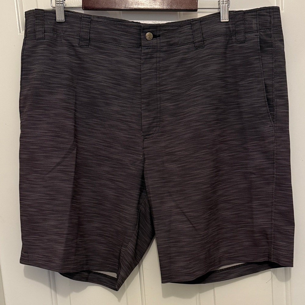 Callaway Men's Dark Gray Flat Front Shorts
